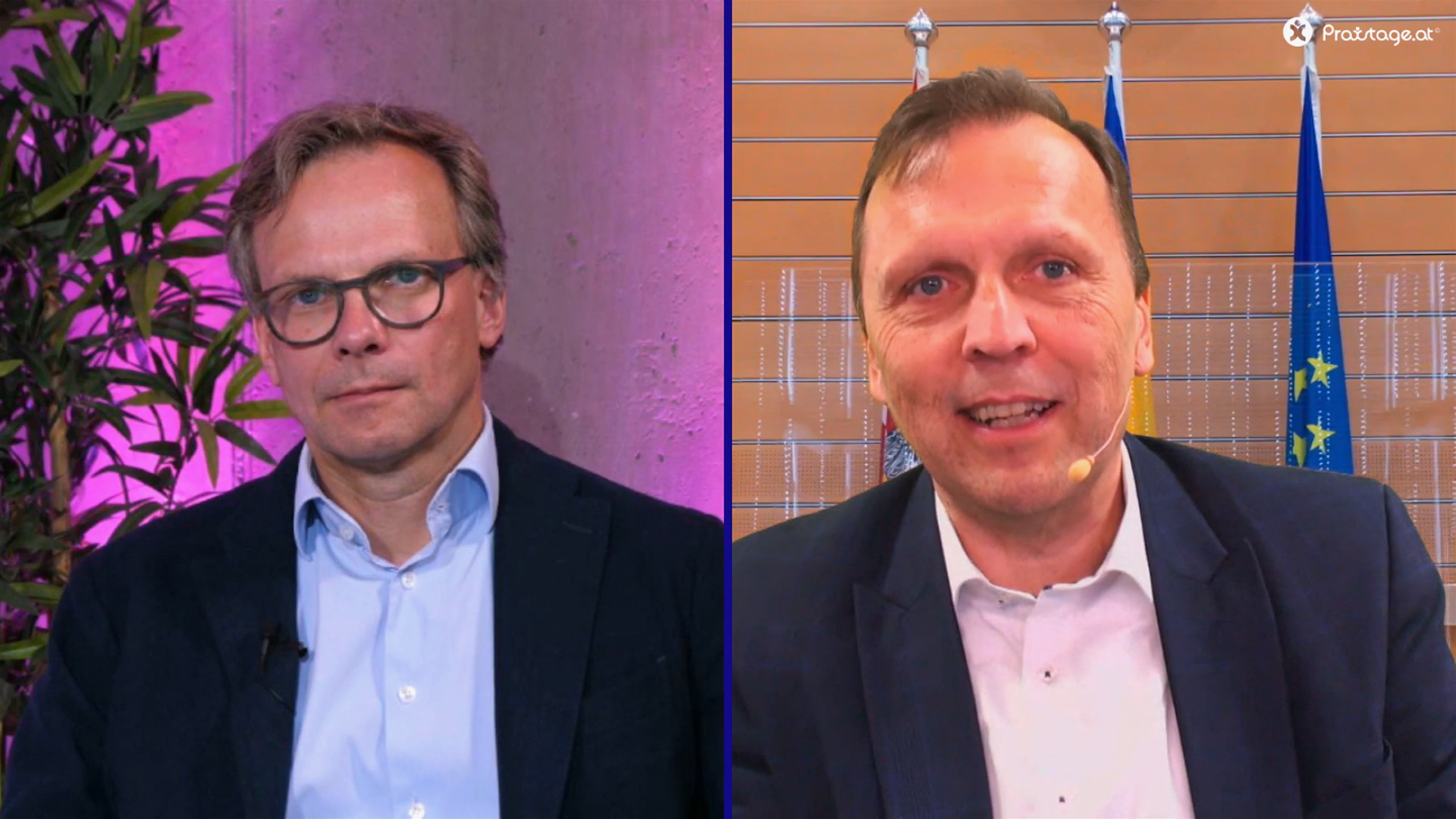 Dr. Andreas Bierwirth (Magenta Telekom), Ing. Roland Ledinger (Bundesrechenzentrum)